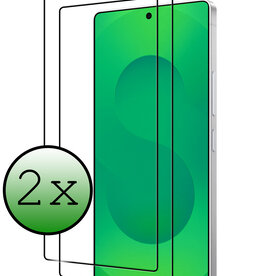 BASEY. BASEY. Samsung Galaxy S25 Ultra Screenprotector Glas Full Cover - 2 PACK