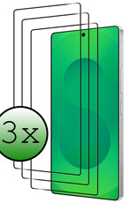 BASEY. BASEY. Samsung Galaxy S25 Ultra Screenprotector Glas Full Cover - 3 PACK