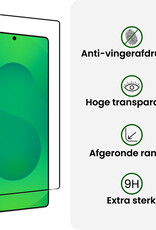 BASEY. BASEY. Samsung Galaxy S25 Ultra Screenprotector Glas Full Cover - 3 PACK