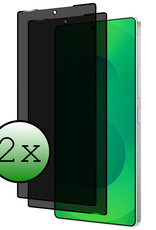 BASEY. BASEY. Samsung Galaxy S25 Ultra Screenprotector Glas Privacy - 2 PACK