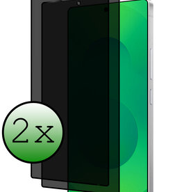 BASEY. BASEY. Samsung Galaxy S25 Ultra Screenprotector Glas Privacy - 2 PACK
