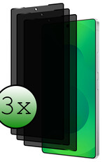 BASEY. BASEY. Samsung Galaxy S25 Ultra Screenprotector Glas Privacy - 3 PACK