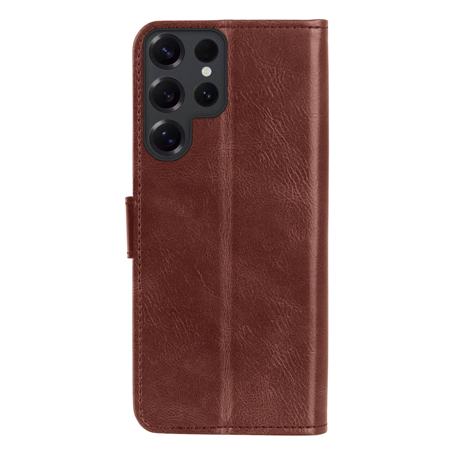 BASEY. BASEY. Samsung Galaxy S25 Ultra Hoesje Bookcase - Bruin