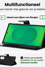 BASEY. BASEY. Samsung Galaxy S25 Ultra Hoesje Bookcase - Zwart