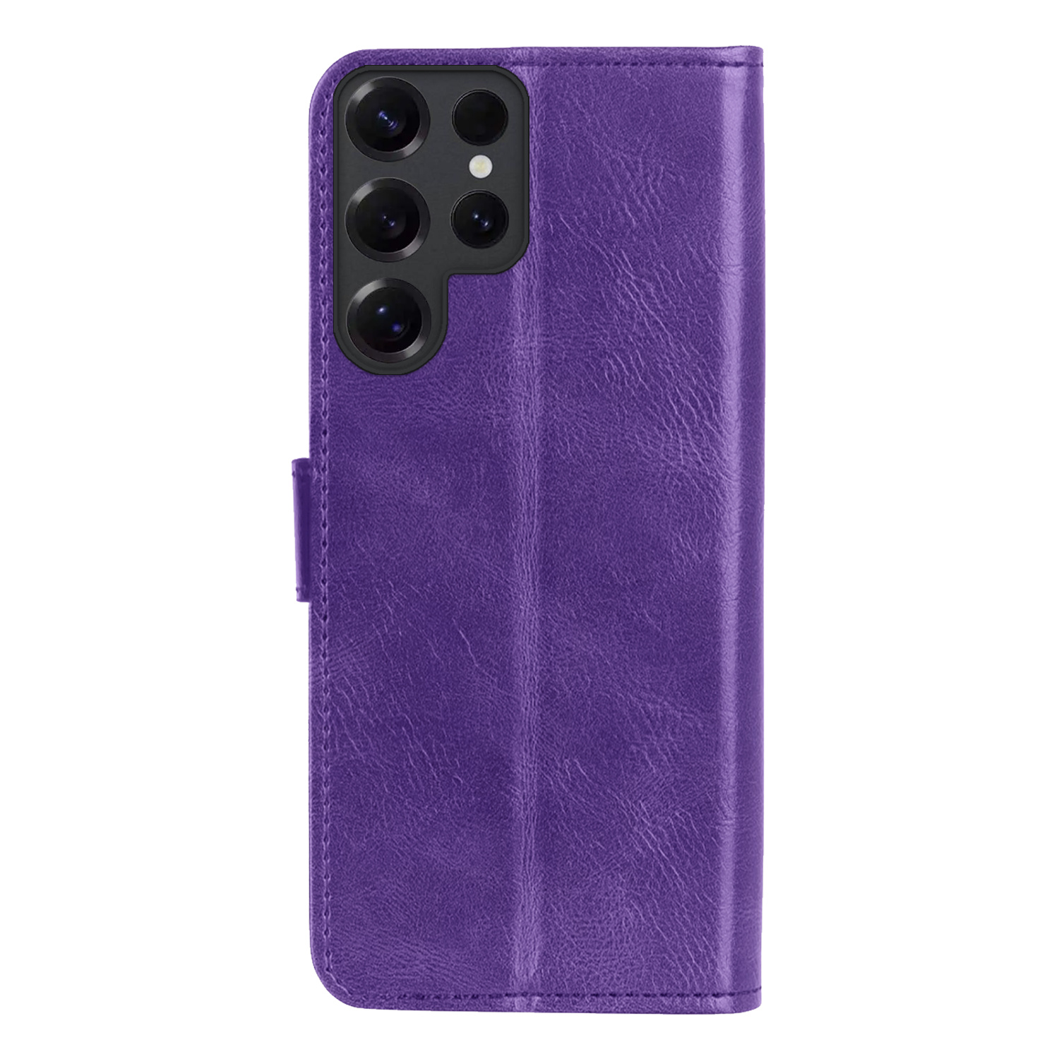 BASEY. BASEY. Samsung Galaxy S25 Ultra Hoesje Bookcase Met Screenprotector - Paars