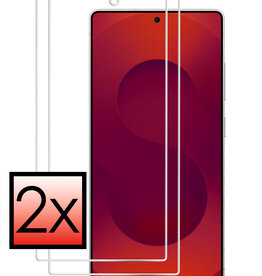 NoXx NoXx Samsung Galaxy S25 Ultra Screenprotector Glas - 2 PACK
