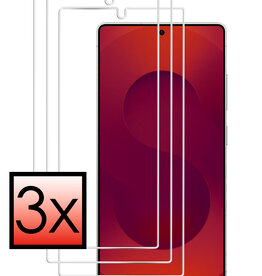 NoXx NoXx Samsung Galaxy S25 Ultra Screenprotector Glas - 3 PACK
