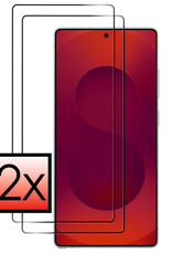 NoXx NoXx Samsung Galaxy S25 Ultra Screenprotector Glas Full Cover - 2 PACK