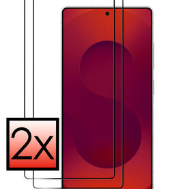 NoXx NoXx Samsung Galaxy S25 Ultra Screenprotector Glas Full Cover - 2 PACK