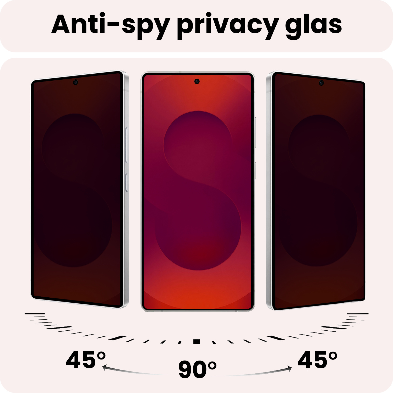 NoXx NoXx Samsung Galaxy S25 Ultra Screenprotector Glas Privacy