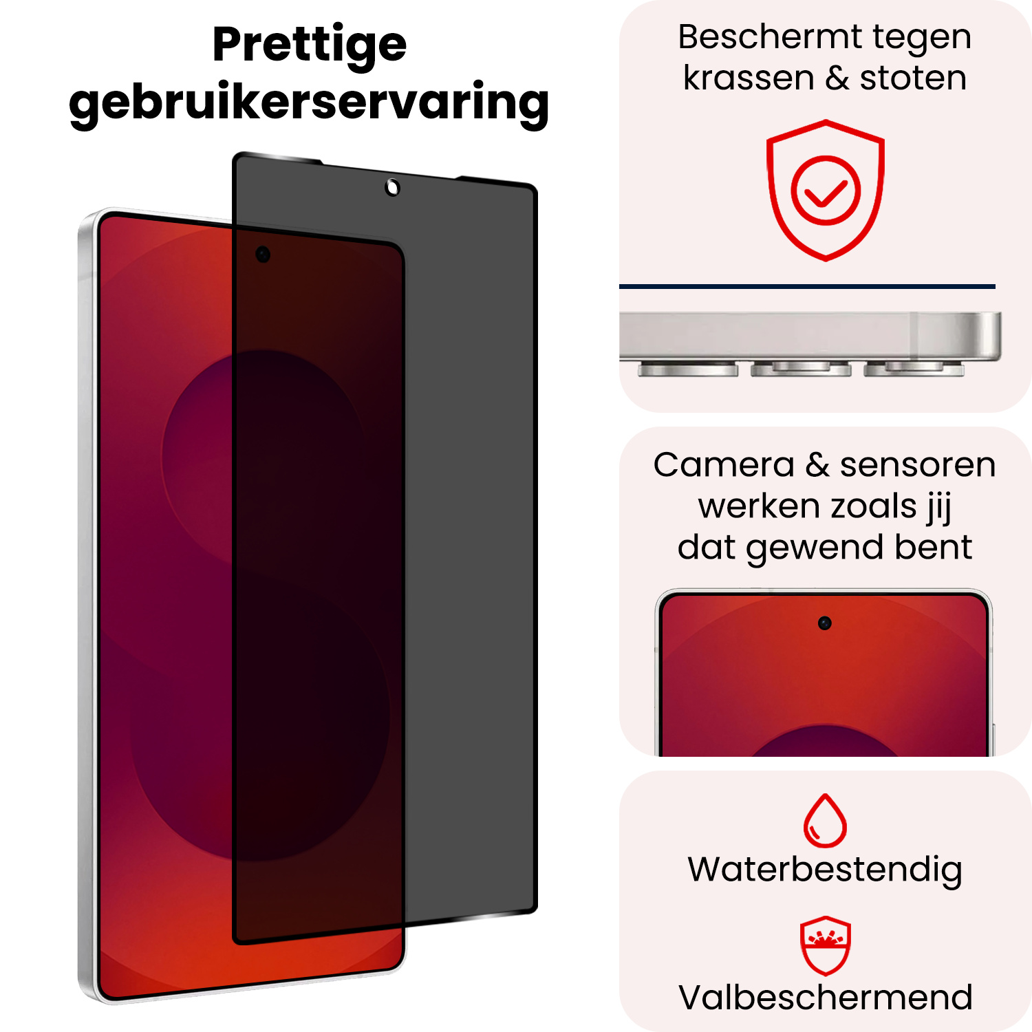 NoXx NoXx Samsung Galaxy S25 Ultra Screenprotector Glas Privacy