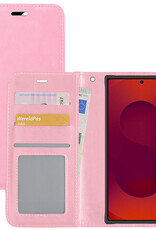 NoXx NoXx Samsung Galaxy S25 Ultra Hoesje Bookcase - Lichtroze