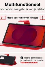 NoXx NoXx Samsung Galaxy S25 Ultra Hoesje Bookcase - Rood