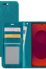 NoXx NoXx Samsung Galaxy S25 Ultra Hoesje Bookcase - Turquoise