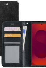 NoXx NoXx Samsung Galaxy S25 Ultra Hoesje Bookcase - Zwart