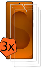 Nomfy Nomfy Samsung Galaxy S25 Ultra Screenprotector Glas - 3 PACK