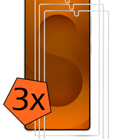 Nomfy Nomfy Samsung Galaxy S25 Ultra Screenprotector Glas - 3 PACK