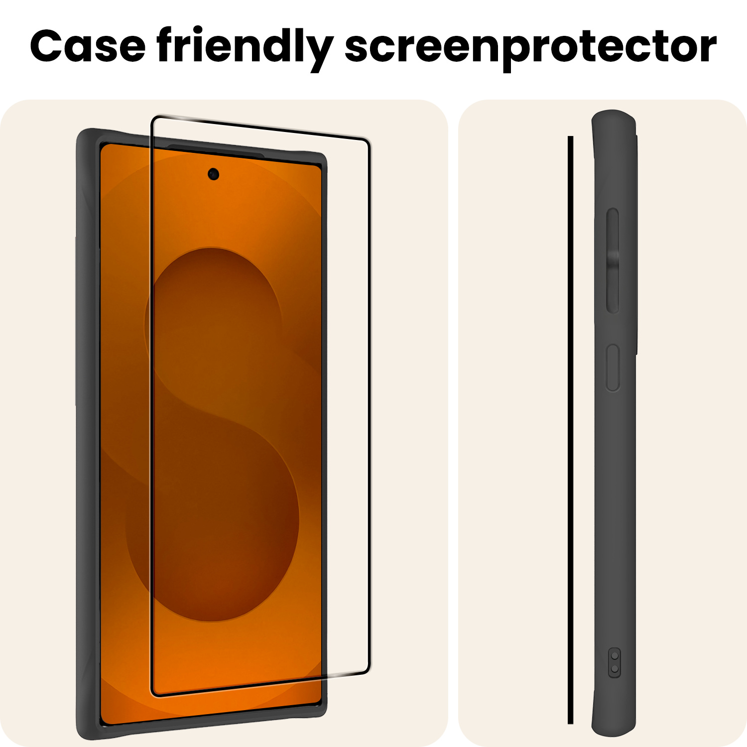 Nomfy Nomfy Samsung Galaxy S25 Ultra Screenprotector Glas Full Cover