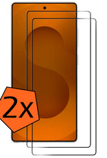 Nomfy Nomfy Samsung Galaxy S25 Ultra Screenprotector Glas Full Cover - 2 PACK