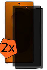 Nomfy Nomfy Samsung Galaxy S25 Ultra Screenprotector Glas Privacy - 2 PACK