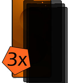 Nomfy Nomfy Samsung Galaxy S25 Ultra Screenprotector Glas Privacy - 3 PACK