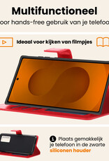 Nomfy Nomfy Samsung Galaxy S25 Ultra Hoesje Bookcase - Rood