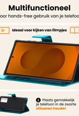 Nomfy Nomfy Samsung Galaxy S25 Ultra Hoesje Bookcase - Turquoise