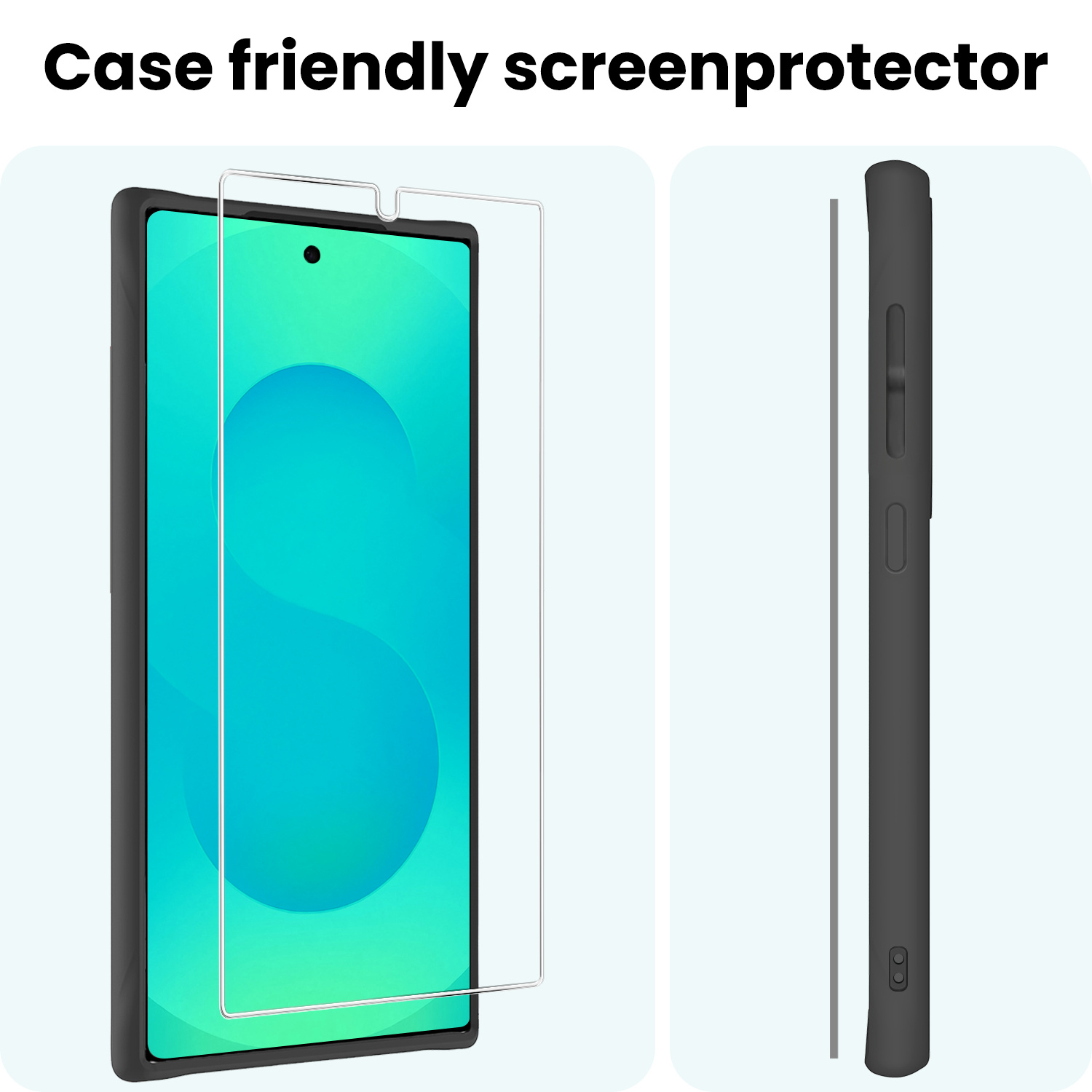 Forterra Forterra Samsung Galaxy S25 Ultra Screenprotector Glas - 3 PACK