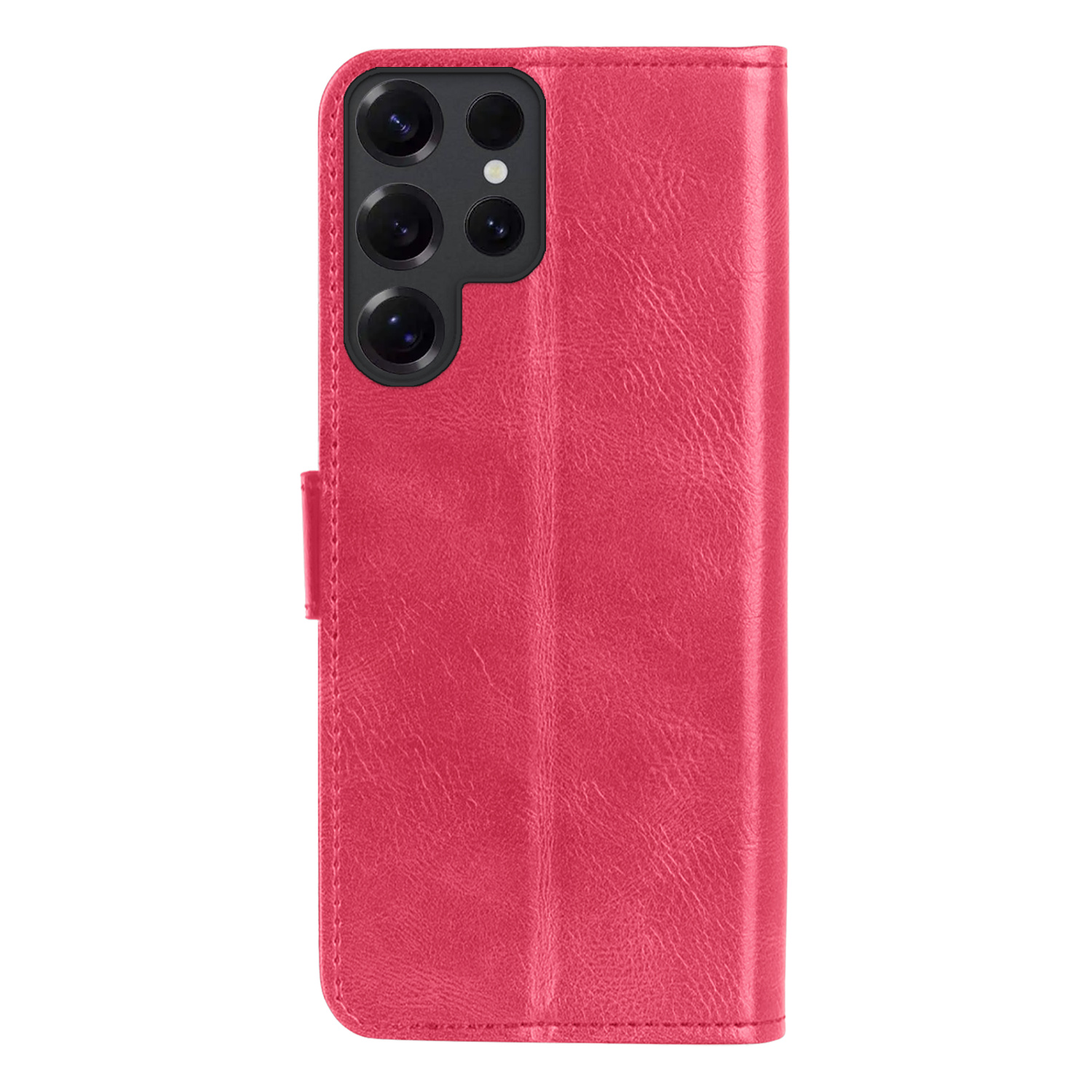 Forterra Forterra Samsung Galaxy S25 Ultra Hoesje Bookcase - Donkerroze