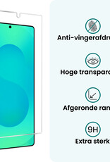 Forterra Forterra Samsung Galaxy S25 Ultra Hoesje Bookcase Met 2x Screenprotector - Lichtroze