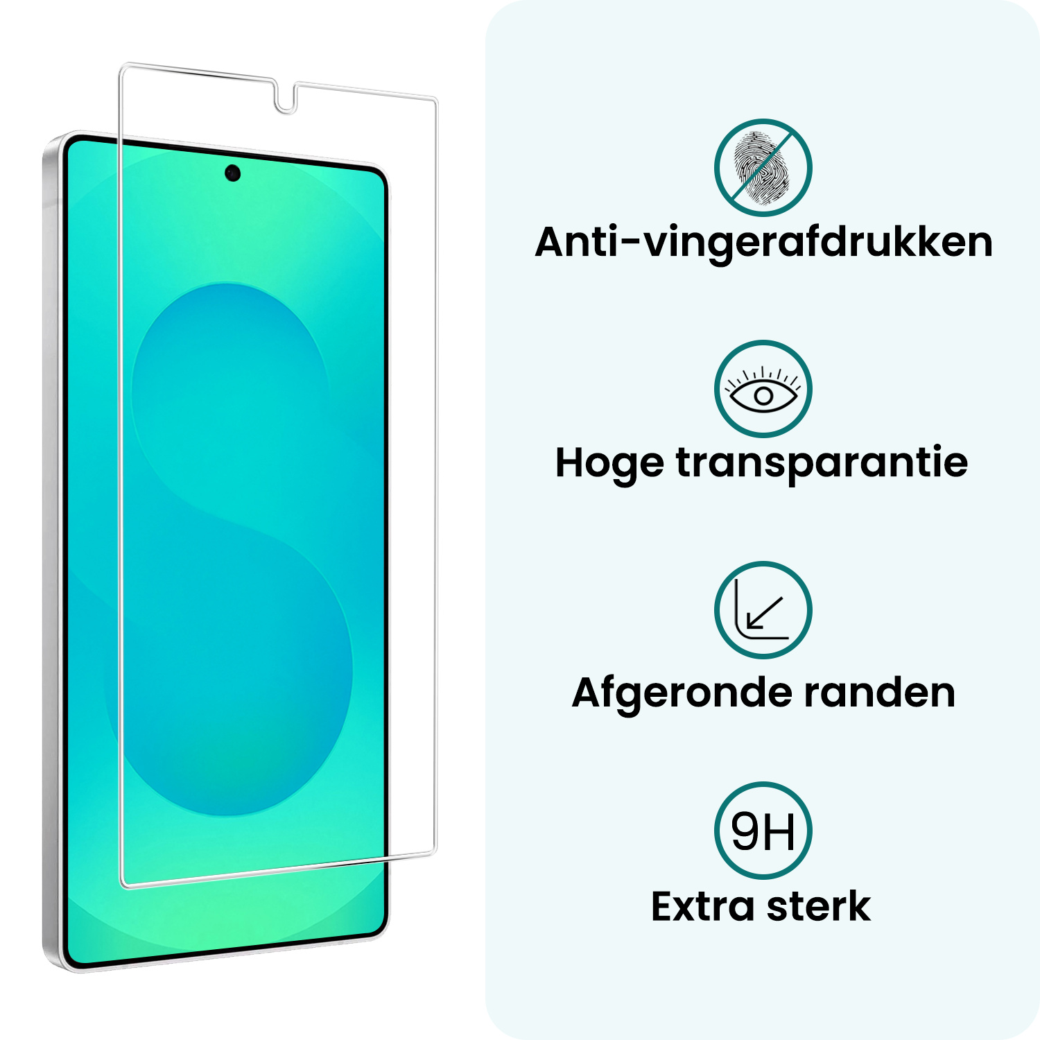 Forterra Forterra Samsung Galaxy S25 Ultra Hoesje Bookcase Met 2x Screenprotector - Lichtroze