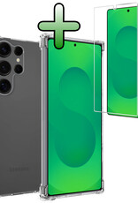 BASEY. BASEY. Samsung Galaxy S25 Ultra Hoesje Shockproof Met Screenprotector