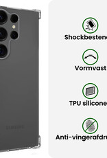 BASEY. BASEY. Samsung Galaxy S25 Ultra Hoesje Shockproof Met 2x Screenprotector