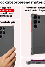 NoXx NoXx Samsung Galaxy S25 Ultra Hoesje Shockproof Met Screenprotector