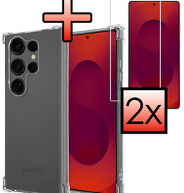 NoXx NoXx Samsung Galaxy S25 Ultra Hoesje Shockproof Met 2x Screenprotector
