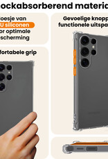 Nomfy Nomfy Samsung Galaxy S25 Ultra Hoesje Shockproof - Transparant