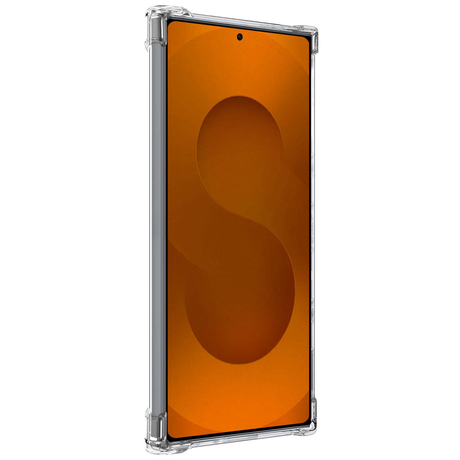 Nomfy Nomfy Samsung Galaxy S25 Ultra Hoesje Shockproof Met 2x Screenprotector