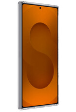 Nomfy Nomfy Samsung Galaxy S25 Ultra Hoesje Siliconen Met 2x Screenprotector - Transparant