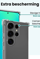 Forterra Forterra Samsung Galaxy S25 Ultra Hoesje Shockproof Met 2x Screenprotector