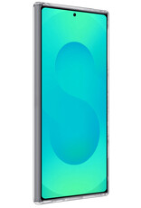 Forterra Forterra Samsung Galaxy S25 Ultra Hoesje Siliconen Met 2x Screenprotector - Transparant