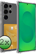 BASEY. BASEY. Samsung Galaxy S25 Ultra Hoesje Pashouder - 2 PACK