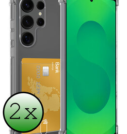 BASEY. BASEY. Samsung Galaxy S25 Ultra Hoesje Pashouder - 2 PACK