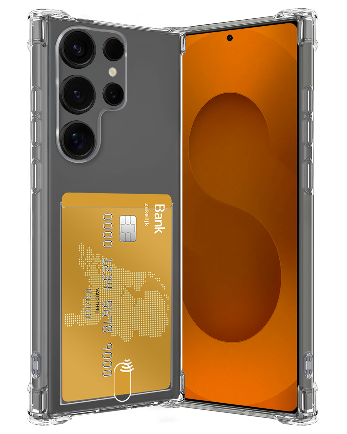 Nomfy Nomfy Samsung Galaxy S25 Ultra Hoesje Pashouder