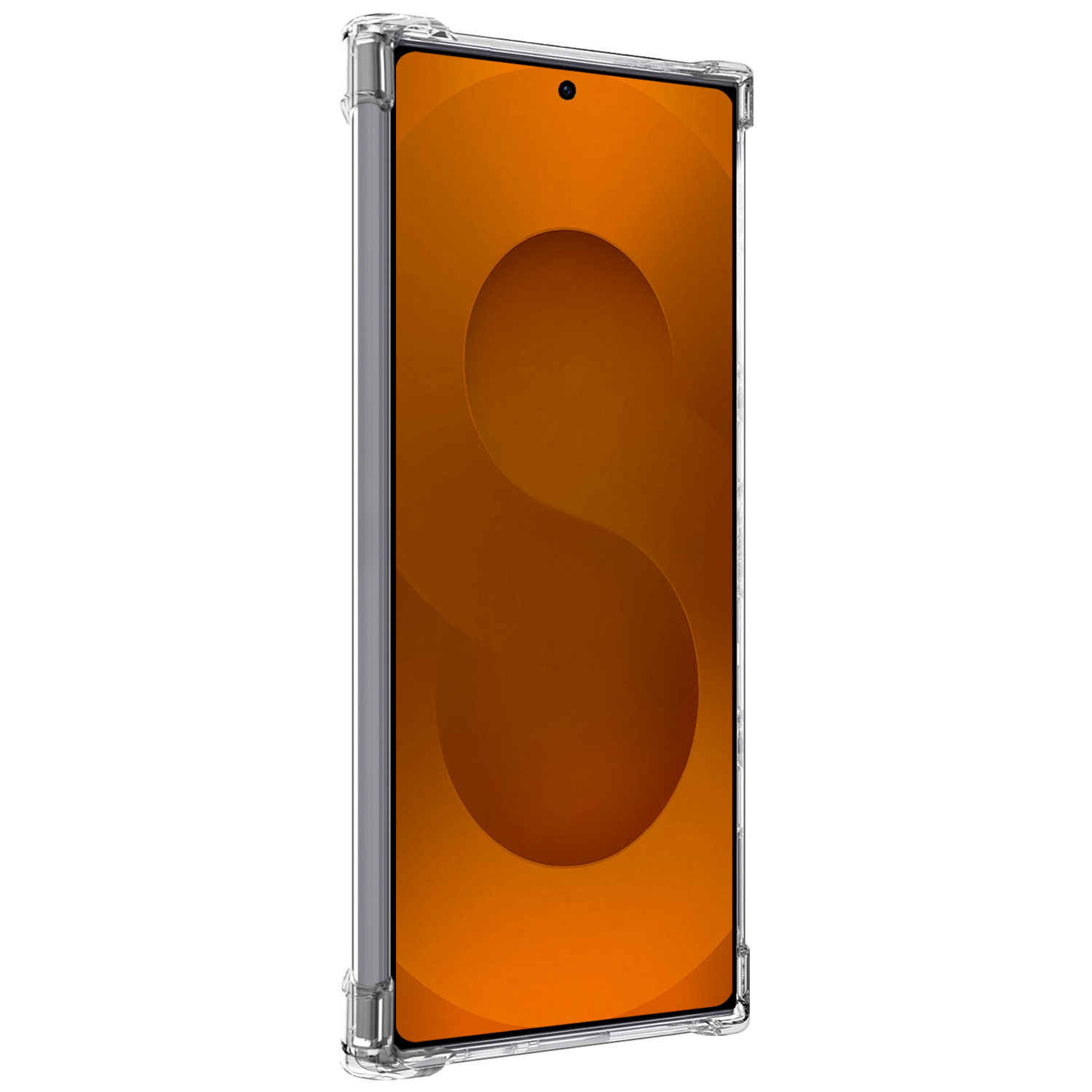 Nomfy Nomfy Samsung Galaxy S25 Ultra Hoesje Pashouder Met Screenprotector