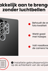 NoXx NoXx Samsung Galaxy S25 Ultra Camera Screenprotector - 2 PACK