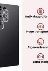 NoXx NoXx Samsung Galaxy S25 Ultra Camera Screenprotector - 3 PACK
