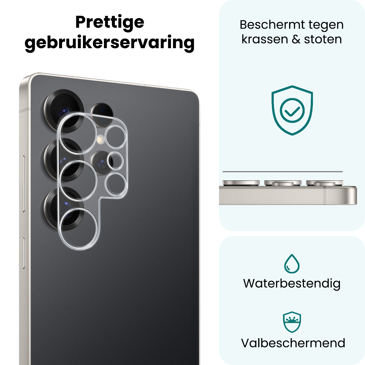 Forterra Forterra Samsung Galaxy S25 Ultra Camera Screenprotector