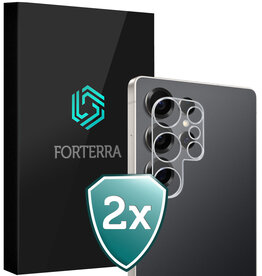 Forterra Forterra Samsung Galaxy S25 Ultra Camera Screenprotector - 2 PACK