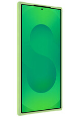 BASEY. BASEY. Samsung Galaxy S25 Ultra Hoesje Siliconen - Groen