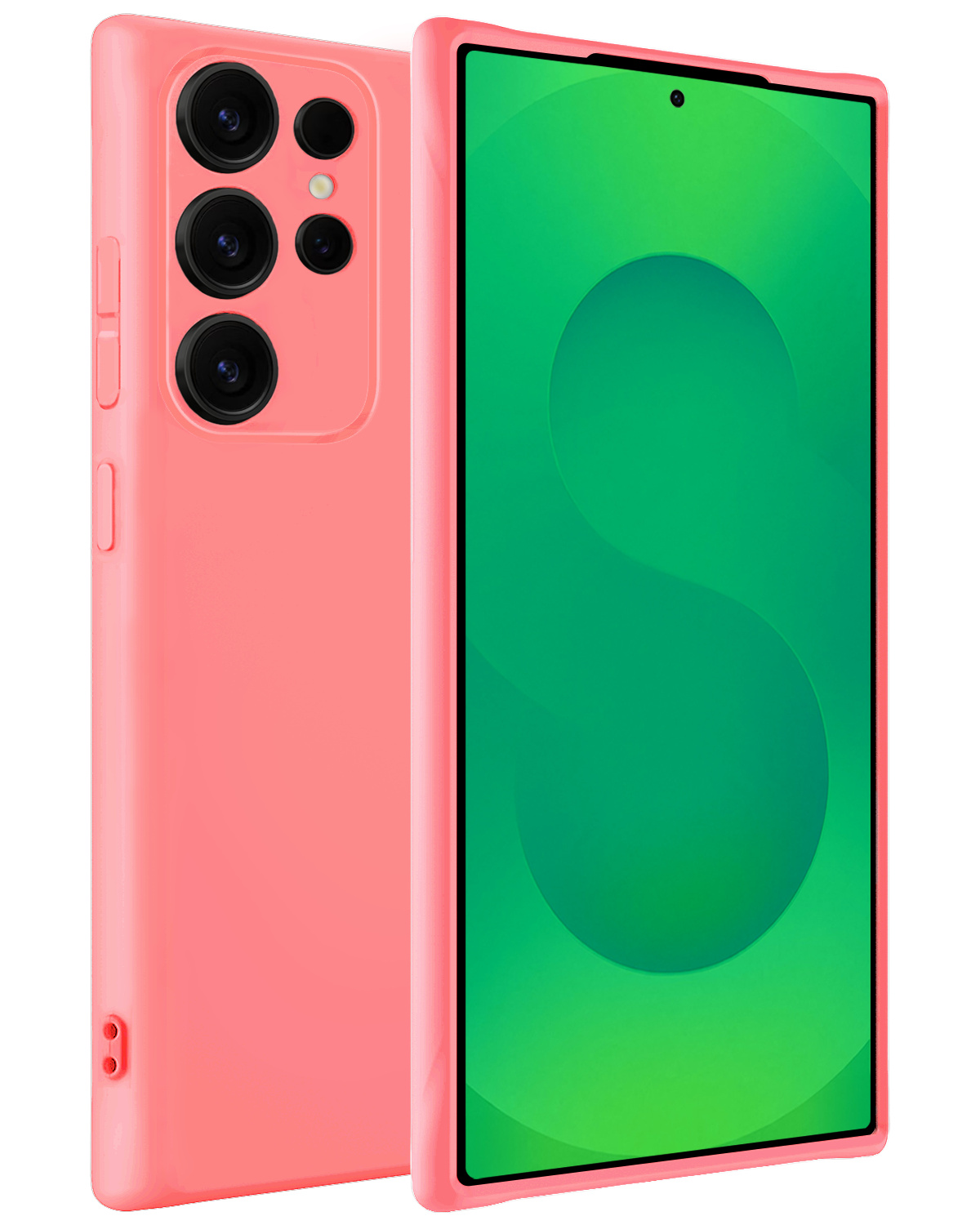 BASEY. BASEY. Samsung Galaxy S25 Ultra Hoesje Siliconen - Lichtroze